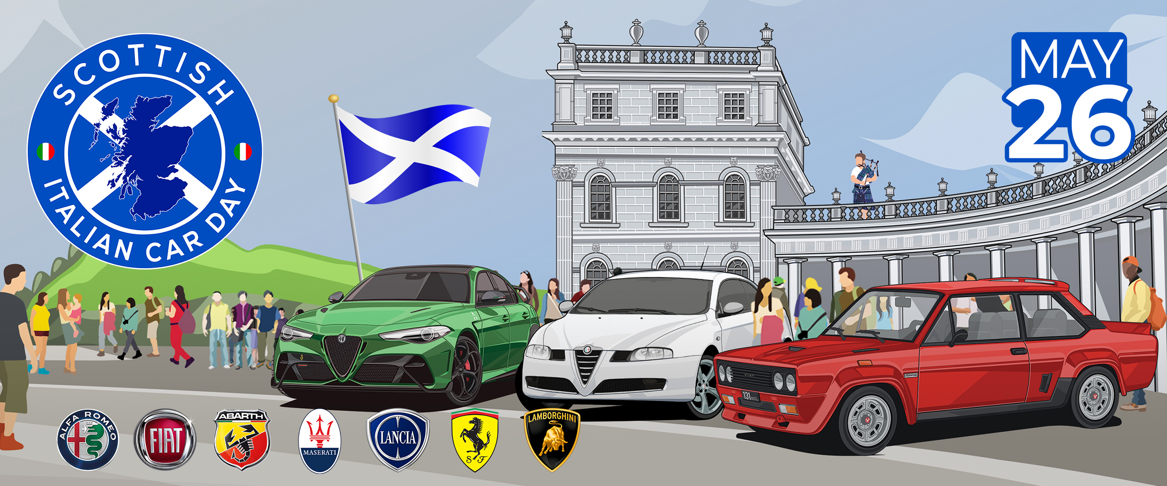 Scottish Italian Car Day 2024